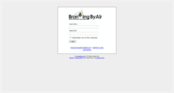 Desktop Screenshot of brandingbyair.tactilecrm.com