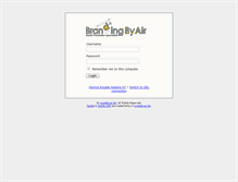 Tablet Screenshot of brandingbyair.tactilecrm.com